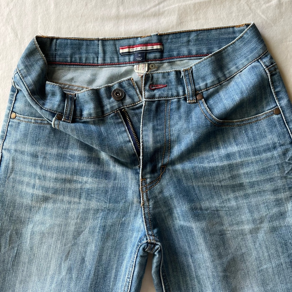 Tommy Hilfiger Jeans Womens 16 Blue Relaxed Fit - Picture 5 of 8
